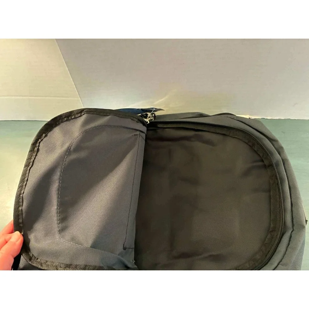 Eastsport Gail Tech Backpack Unisex One Size Grey NWT Laptop Sleeve Padded Back